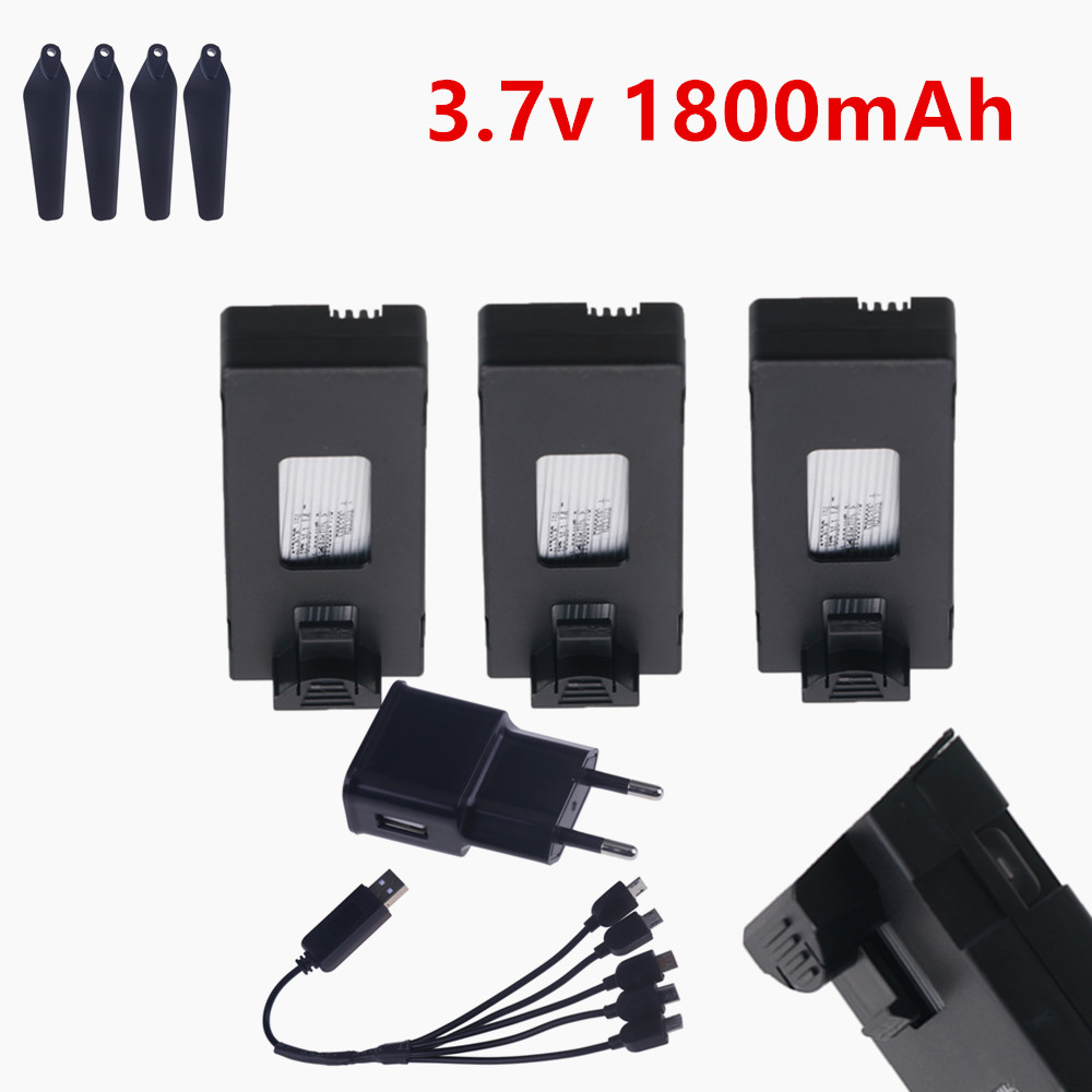 Eachine Drone E58 - Şarj edilebilir 3.7V Lipo Pil 1800mAh
