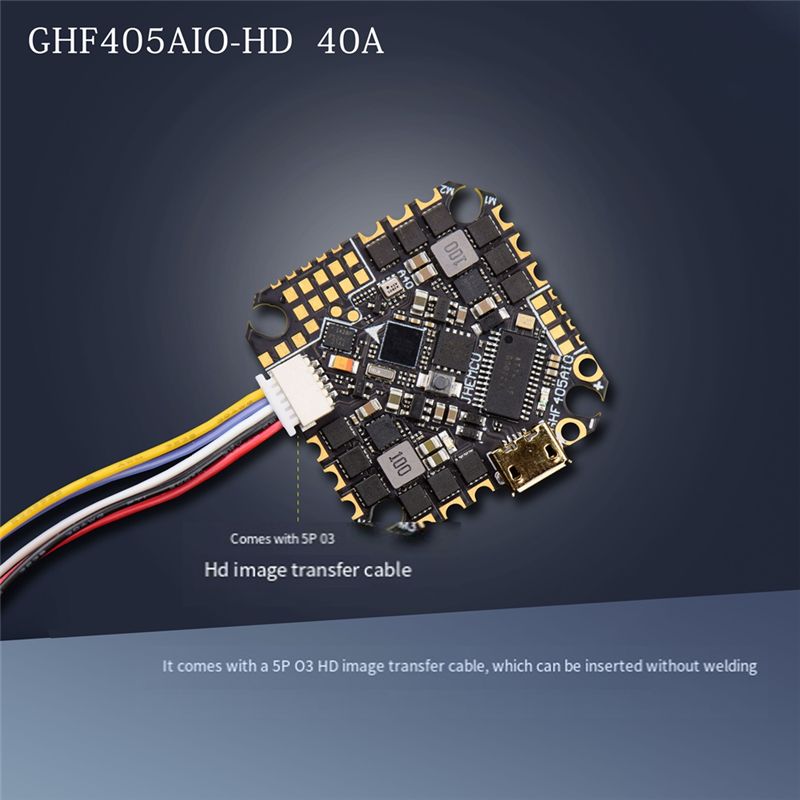 ABTI-GHF405AIO-HD 40A AIO Uçuş - Drone Racing Esc incelemesi ve fiyatı