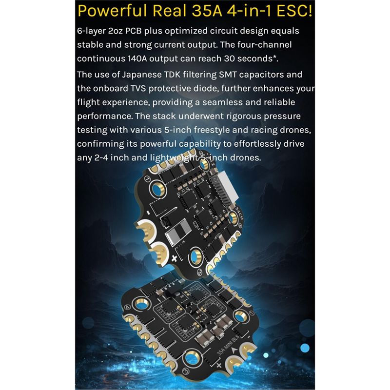 Speedybee F405 Mini Stack BLS  - Drone Racing Esc incelemesi ve fiyatı